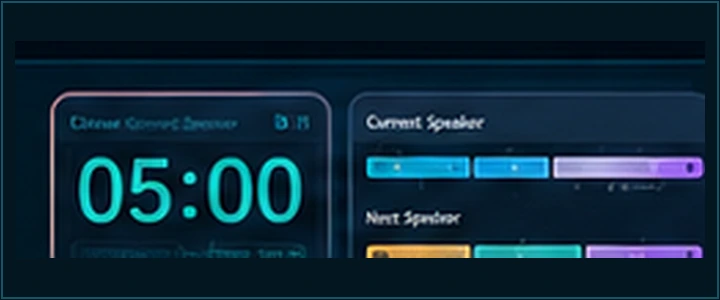 Coding and data-analysis visual for Presentation Timer Controller