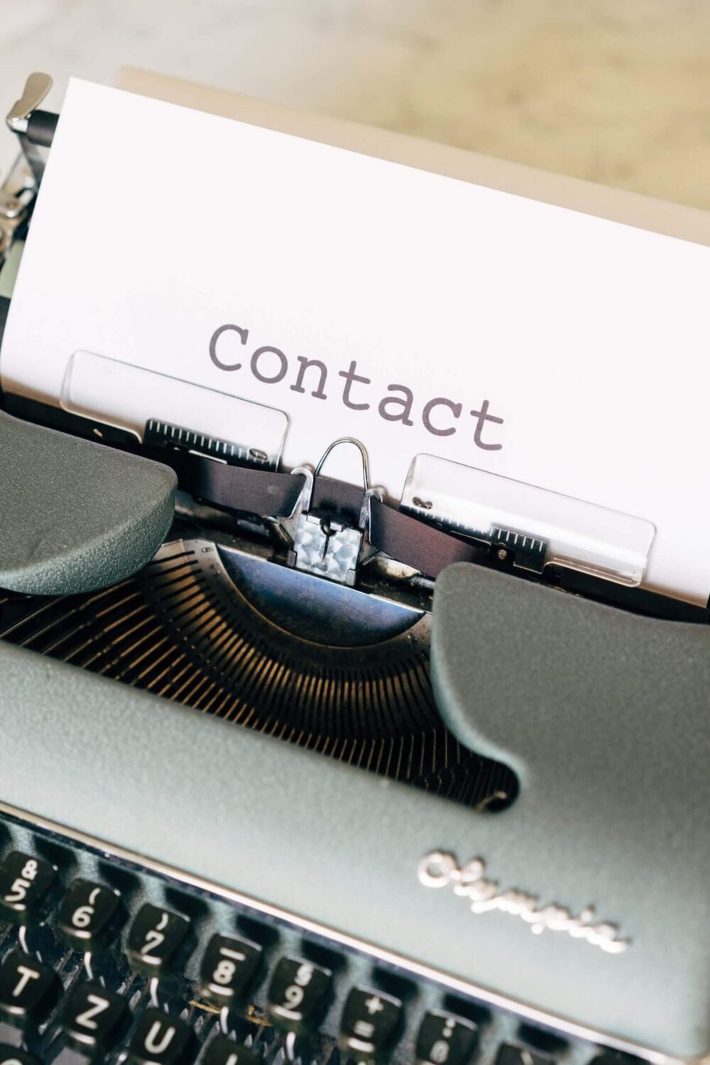 Contact-page visual