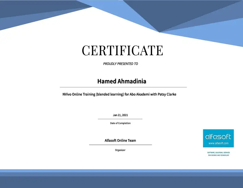 NVivo Online Training