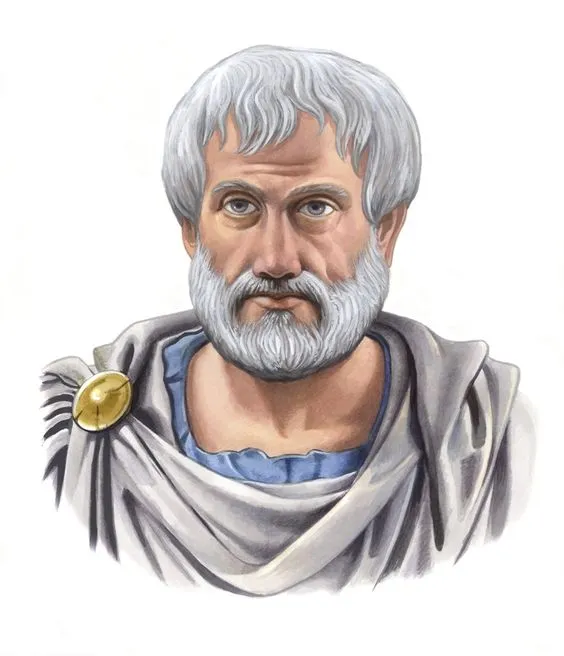 Illustration of Aristotle