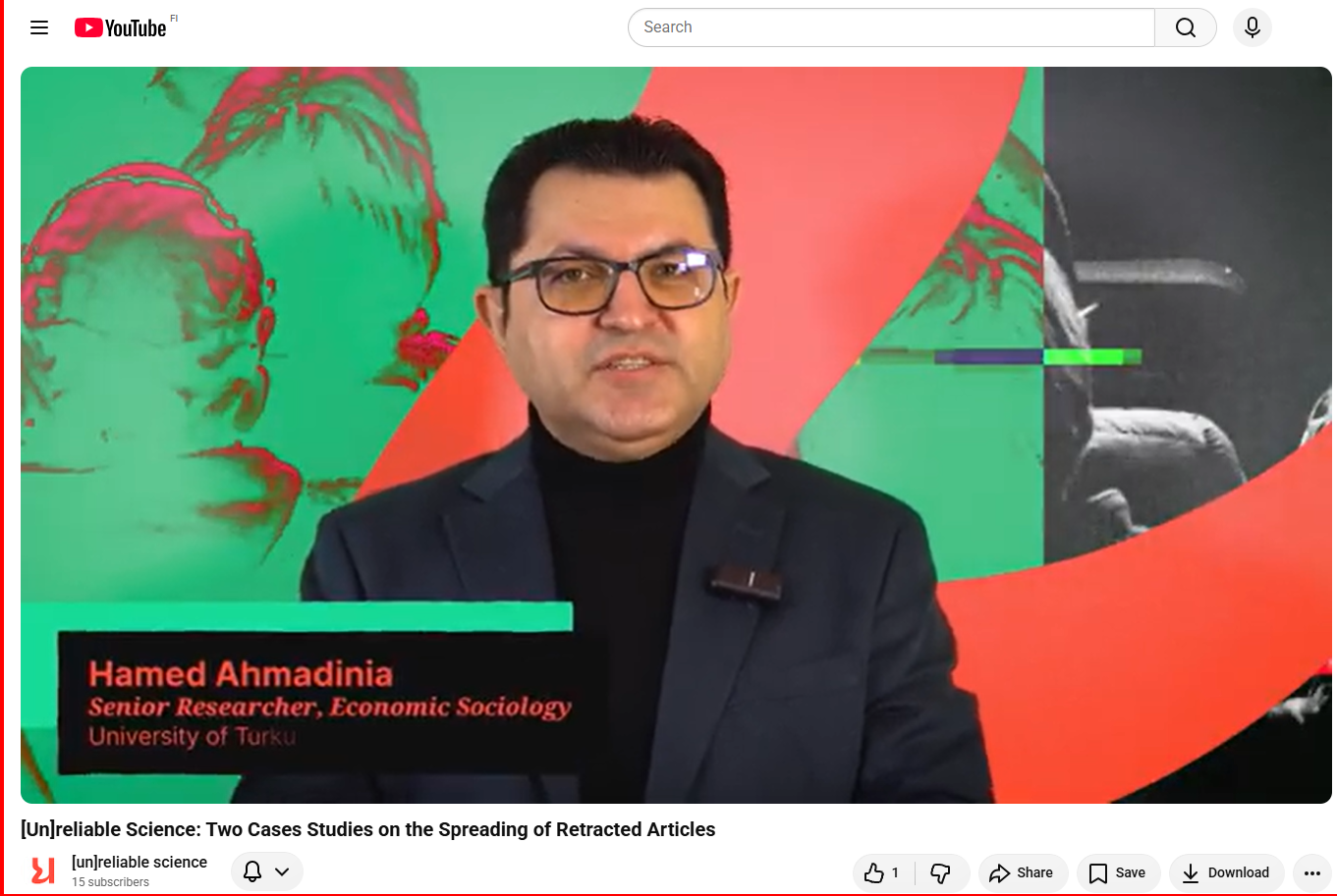 [Un]reliable Science MOOC — Scientific Retractions and Public Circulation